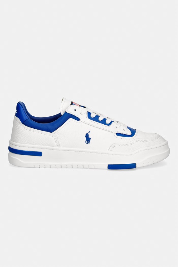 Polo Ralph Lauren Kenmare sneakers bărbătești din piele 809P07528002.100 alb SS26