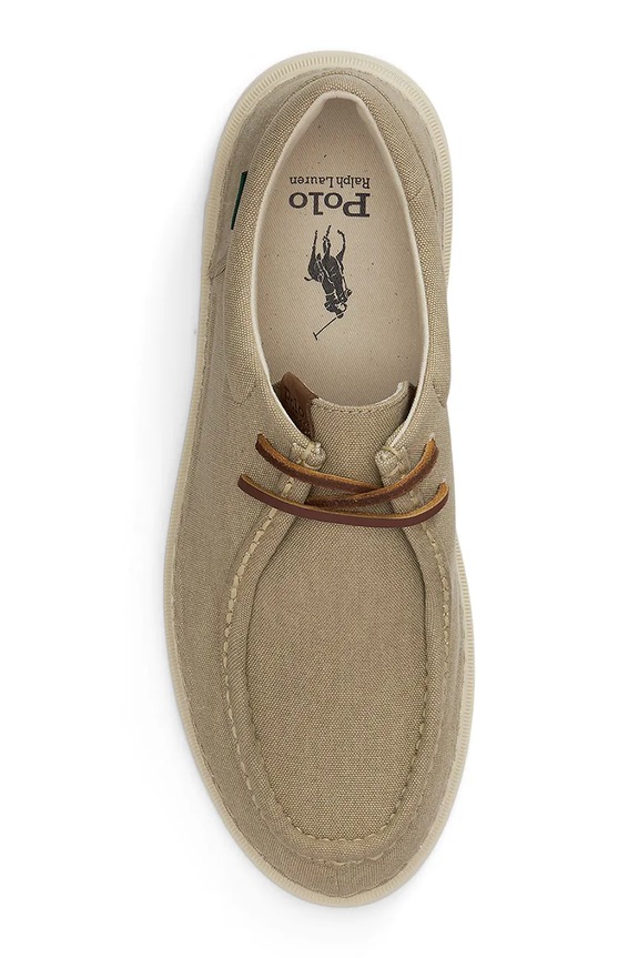 Obuwie Polo Ralph Lauren półbuty męskie Rlite Moc 809P07568003.250 beżowy