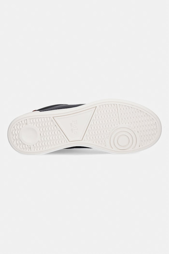 Kožne tenisice Polo Ralph Lauren Hrt Crt II 809P07159001.001 crna