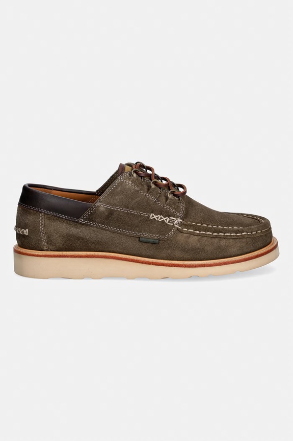 Barbour Murtun półbuty męskie zamszowe MFO0833OL72 zielony SS26