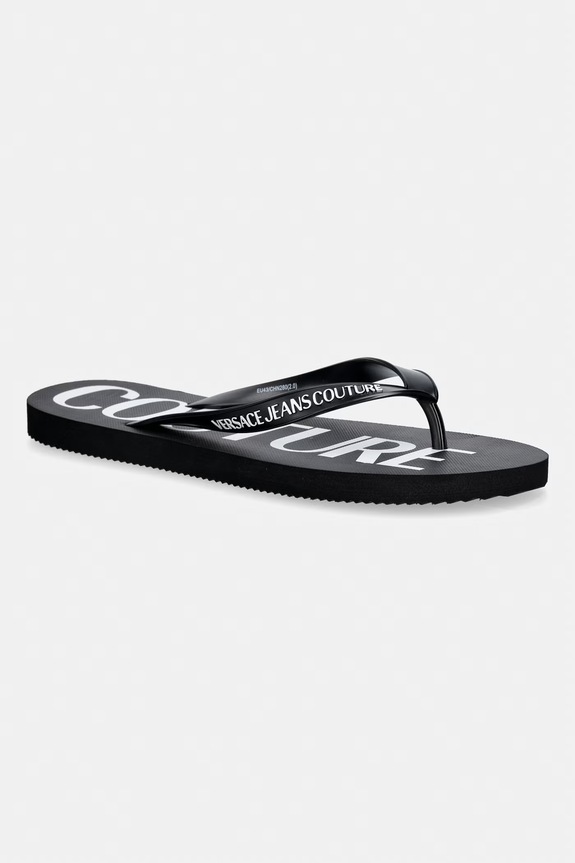 Versace Jeans Couture japonki męskie czarny 80YA3SQ7.ZSS81.L01
