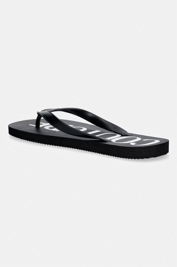 Obuwie Versace Jeans Couture japonki męskie 80YA3SQ7.ZSS81.L01 czarny