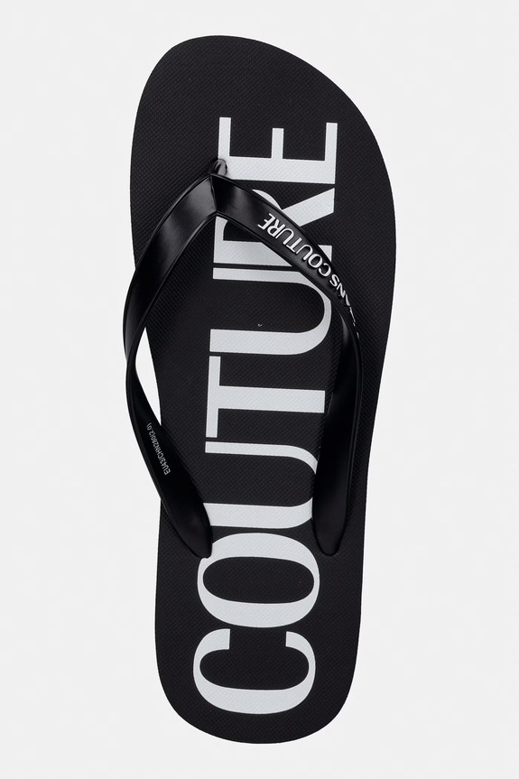 Versace Jeans Couture japonki męskie czarny 80YA3SQ7.ZSS81.L01