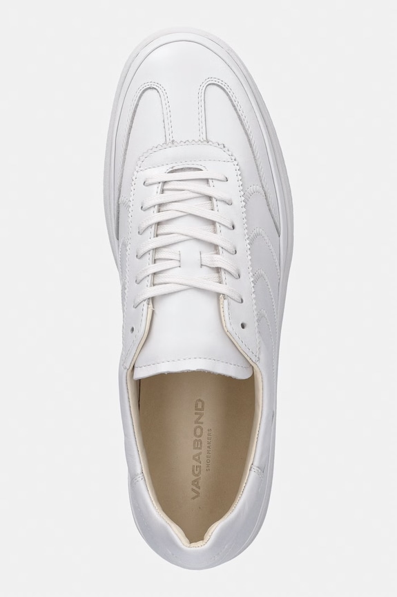 Δερμάτινα sneakers Vagabond Shoemakers LEO λευκό 5996.001.01