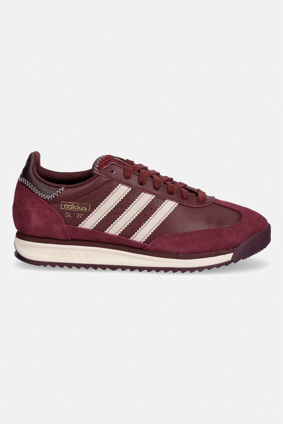 adidas Originals SL 72 sneakers ανδρικά δερμάτινα HQ4910 μπορντό SS26