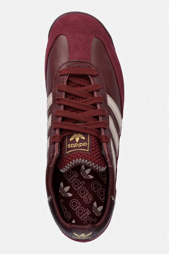 adidas Originals SL 72 sneakers ανδρικά δερμάτινα μπορντό HQ4910