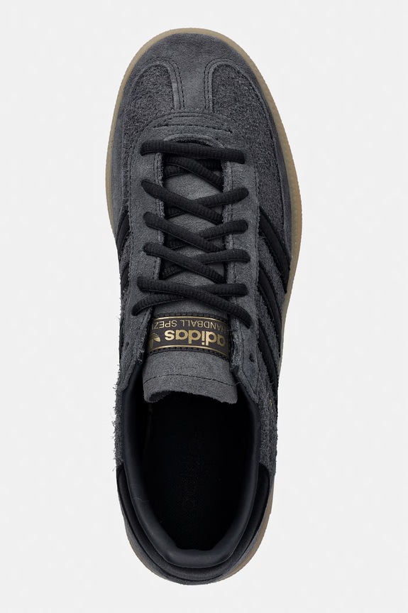 Semišové tenisky adidas Originals Handball Spezial sivá IH6506