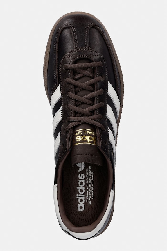 adidas Originals Handball Spezial sneakers da uomo in pelle marrone KI8581