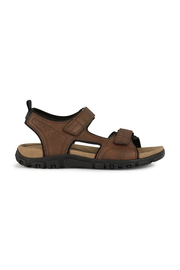 Сандалии Geox UOMO SANDAL STRADA имитация натуральной кожи коричневый U4524B000MEC6006