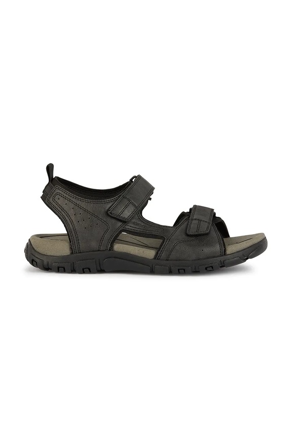 Сандалі Geox UOMO SANDAL STRADA імітація лицьової шкіри чорний U4524B000MEC9999