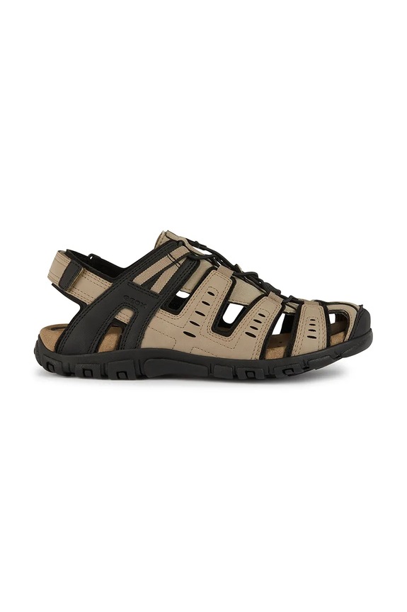 Сандалі Geox UOMO SANDAL STRADA імітація замші бежевий U4524C000EKC6738