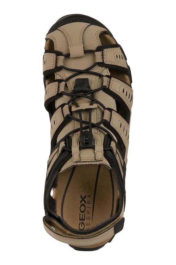 Сандалі Geox UOMO SANDAL STRADA U4524C000EKC6738 бежевий