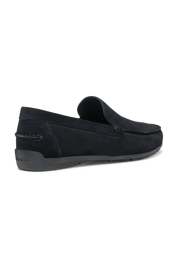 Scarpe Geox mocassini in camoscio U SIRON U55Q3A00022C4002 blu navy