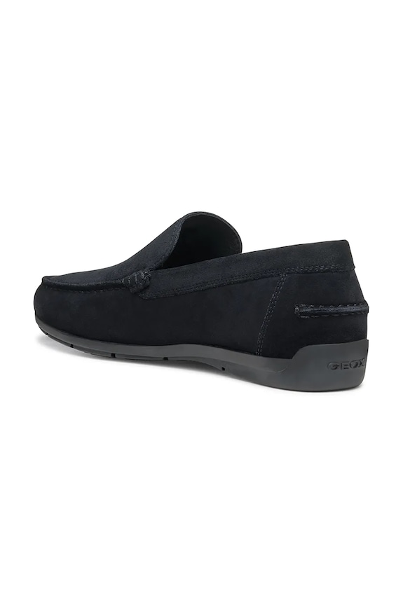 Geox mocassini in camoscio U SIRON blu navy U55Q3A00022C4002