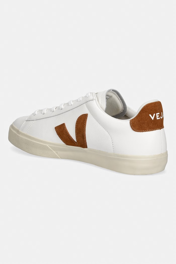 Παπούτσια Δερμάτινα sneakers Veja CAMPO LEATHER CP0521058B λευκό