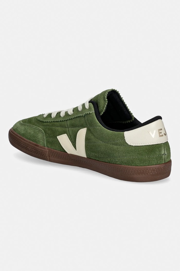 Scarpe Veja sneakers in camoscio PANENKA SUEDE FU0320902B verde