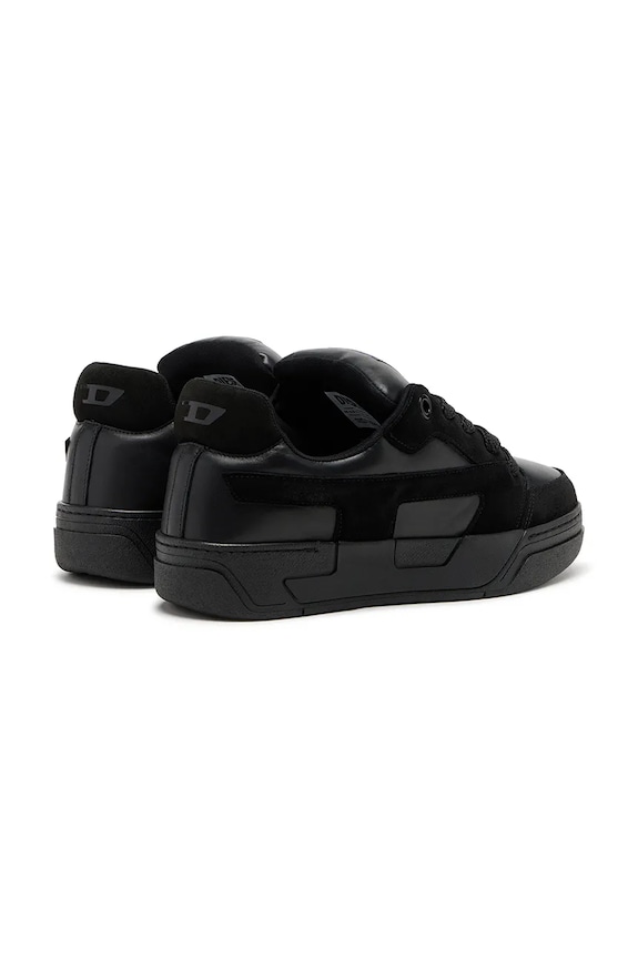 Παπούτσια Diesel S-D-Ollie Low sneakers Ανδρικά δερμάτινα Y03796.P7476.T8013 μαύρο