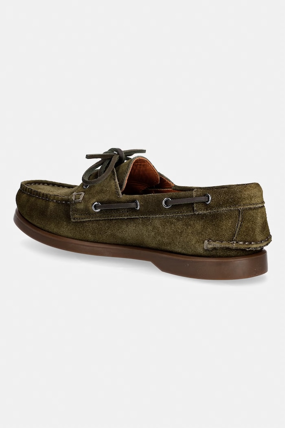 Παπούτσια Vagabond Shoemakers μοκασίνια Ανδρικά σουέτ LOUI M 6095.044.51 πράσινο