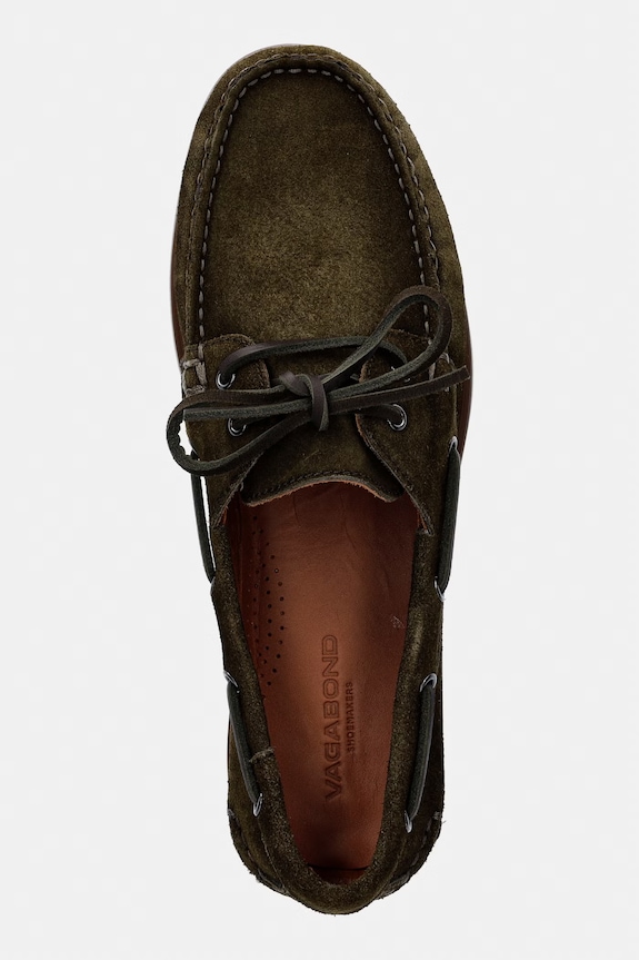 Vagabond Shoemakers μοκασίνια Ανδρικά σουέτ LOUI M πράσινο 6095.044.51