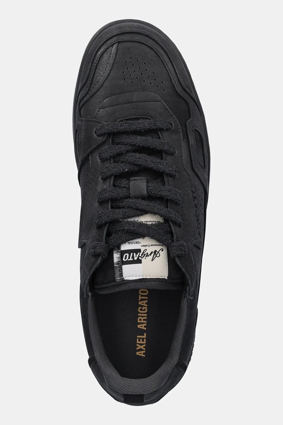 Nubukové tenisky Axel Arigato Dice Patchwork Sneaker černá F3629002