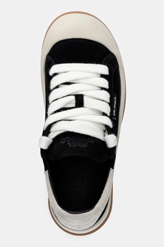 Axel Arigato sneakersy nubukowe Squish Sneaker czarny F3654002
