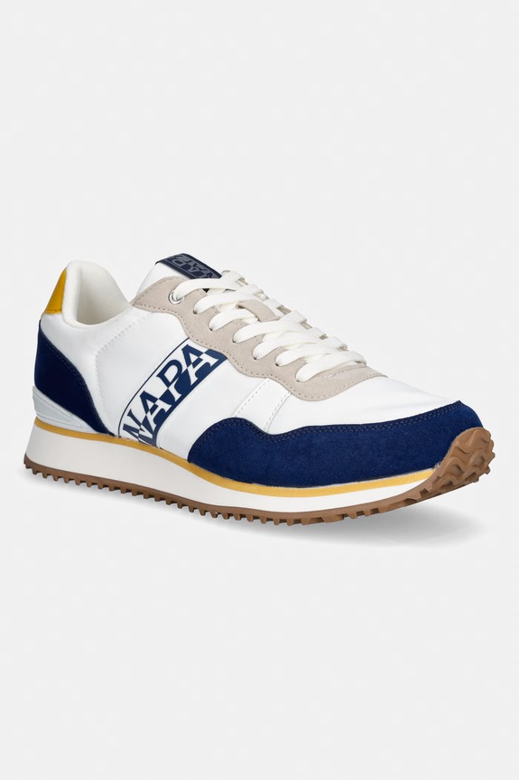 Napapijri sneakers COSMOS imitatie de piele intoarsa bleumarin NP0A8B9N.904