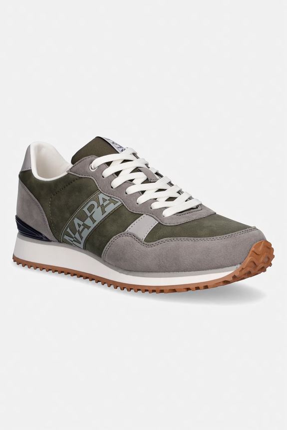Sneakers Napapijri COSMOS απομίμηση σουέτ πράσινο NP0A8BLO.MI5