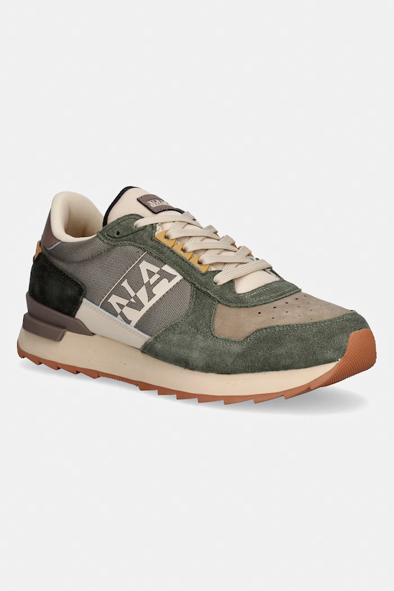 Sneakers Napapijri STAB απομίμηση λείου δέρματος πράσινο NP0A8BNY.NAA