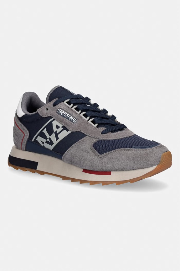 Sneakers Napapijri VIRTUS απομίμηση λείου δέρματος σκούρο μπλε NP0A8B31.01Y