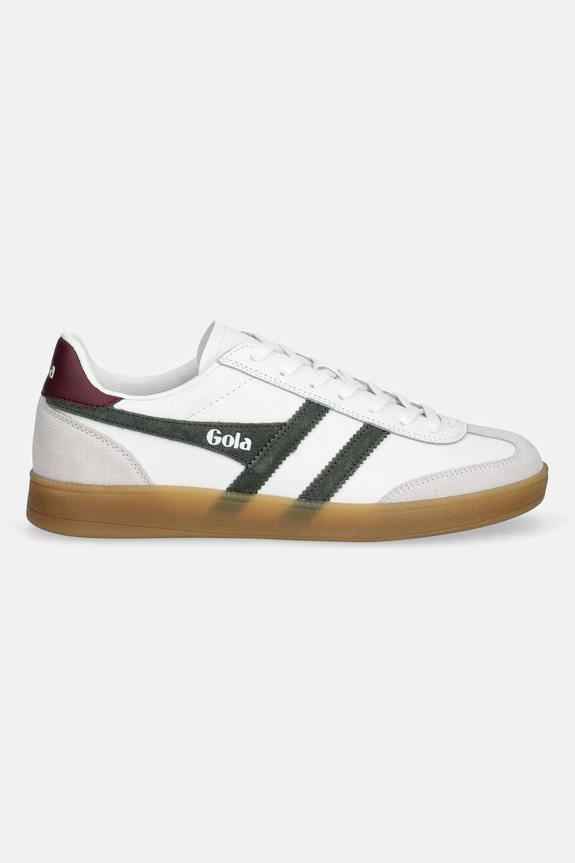 Kožené tenisky Gola VIPER LEATHER CMB744WF bílá ZS26