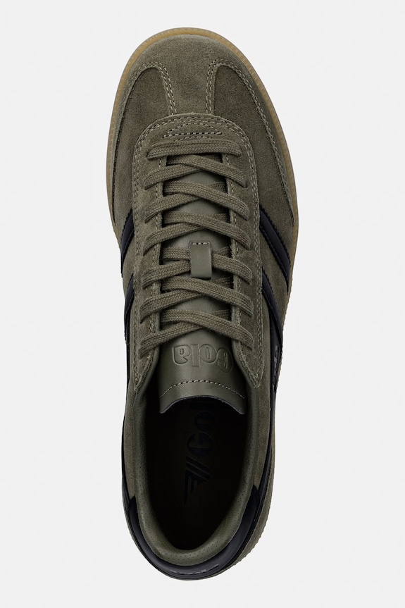 Gola sneakersy zamszowe VIPER zielony CMB735NB