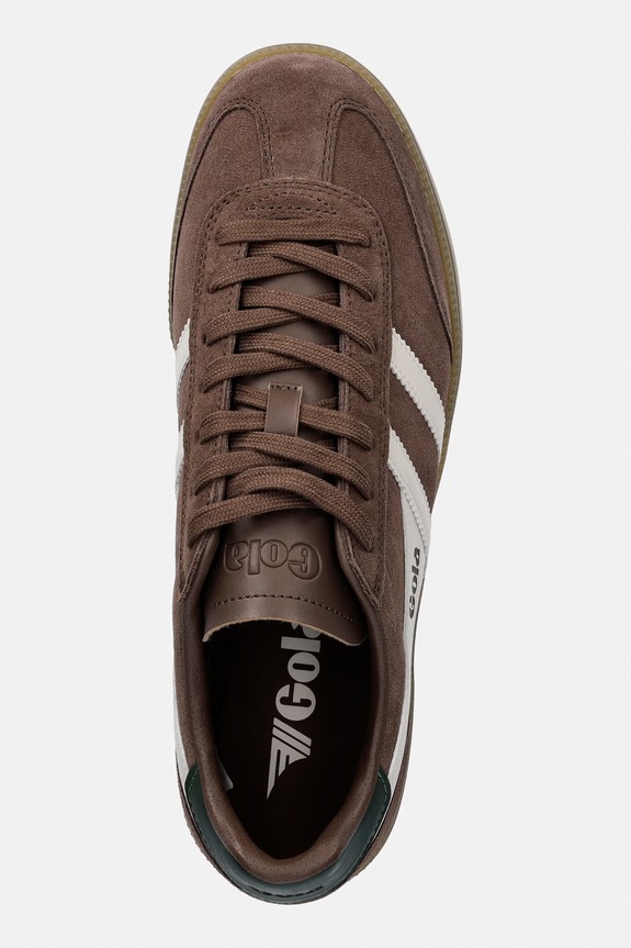 Gola sneakers din piele întoarsă VIPER maro CMB735FW