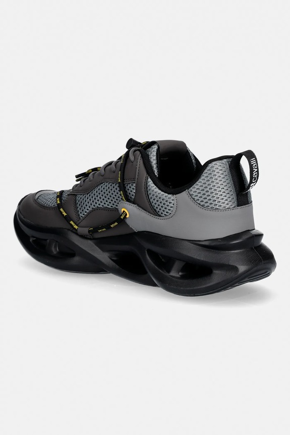Încălțăminte Just Cavalli sneakers 80QA3SV2ZSE47833 gri