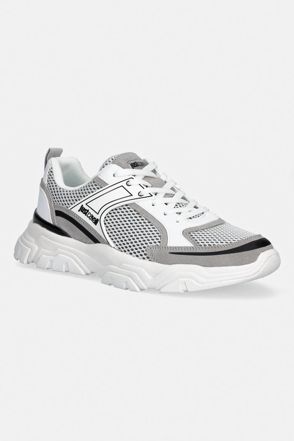 Just Cavalli sneakers sintetic gri 80QA3SH5ZSE66V75
