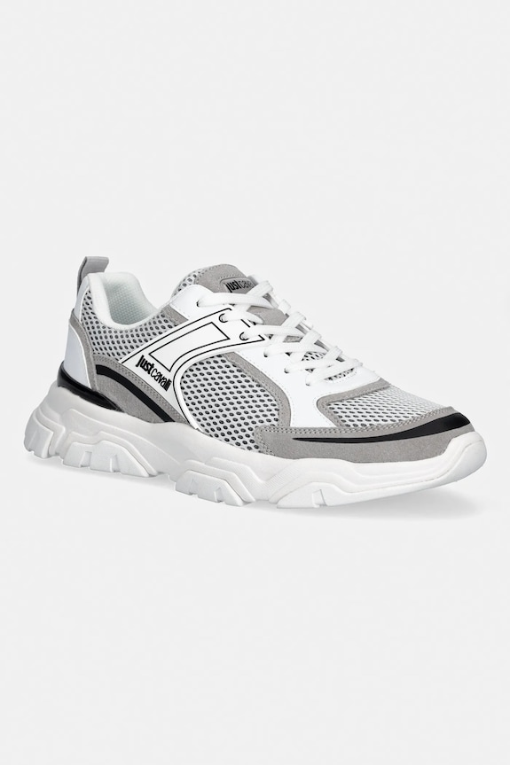 Just Cavalli sneakers sintetic gri 80QA3SH5ZSE66V75