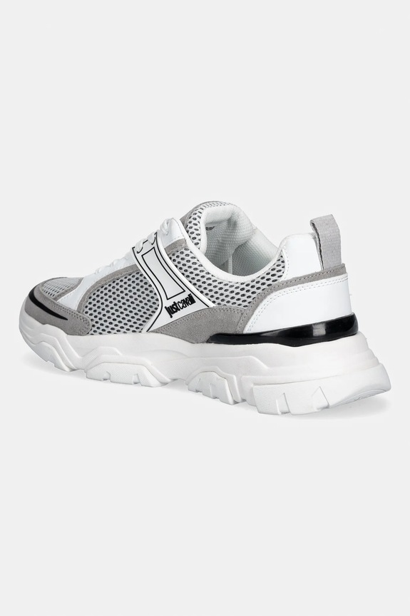 Încălțăminte Just Cavalli sneakers 80QA3SH5ZSE66V75 gri