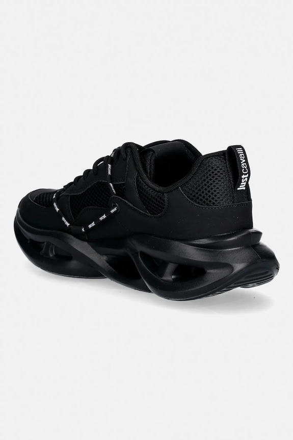 Încălțăminte Just Cavalli sneakers 80QA3SV2ZSE47899 negru