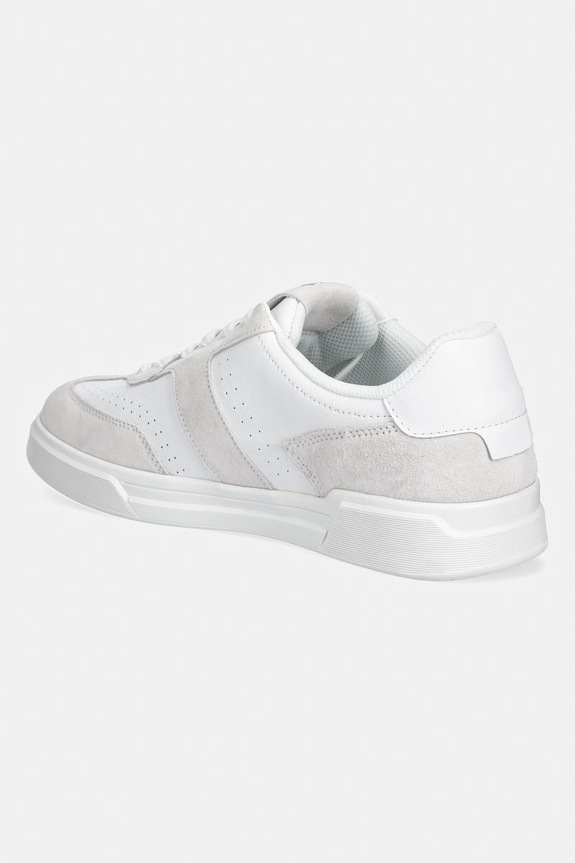 Obuwie Just Cavalli sneakersy męskie skórzane 80QA3SB2ZPC12003 biały