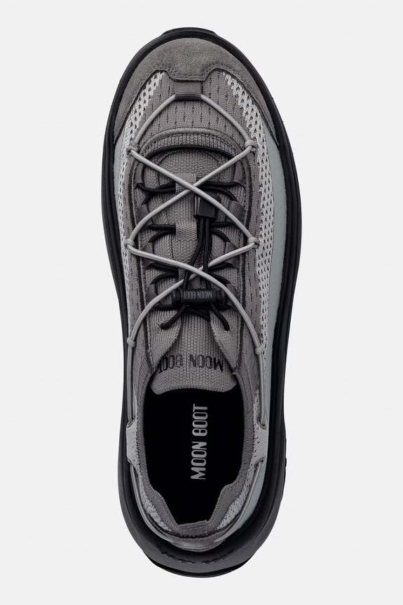 Moon Boot sneakersy MB MOON247 XLACE szary 80D2490110.H005