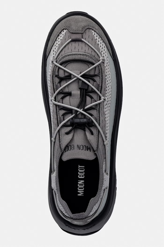 Moon Boot sneakersy MB MOON247 XLACE szary 80D2490110.H005