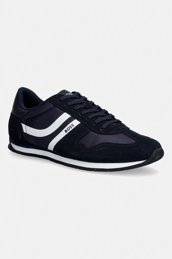 Sneakers BOSS Orange Levon συνθετικό σκούρο μπλε 50562619.401