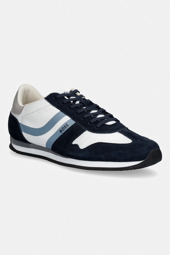 Sneakers BOSS Orange Levon συνθετικό σκούρο μπλε 50562619.461