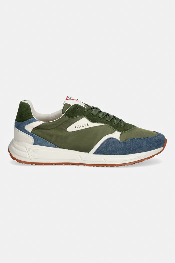 Guess ARIA sneakersy męskie FMJRIA.ELE12.GREBU zielony SS26