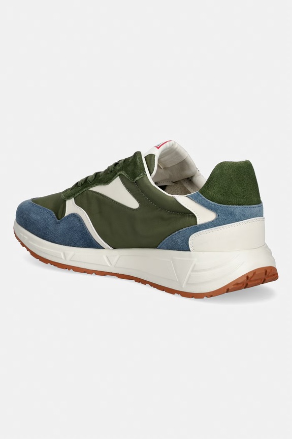Obuwie Guess ARIA sneakersy męskie FMJRIA.ELE12.GREBU zielony