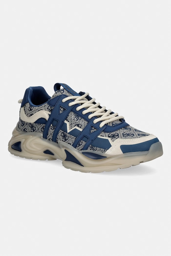 Guess BELLU sneakers pentru bărbați albastru FMJELU.FAL12.BLUE