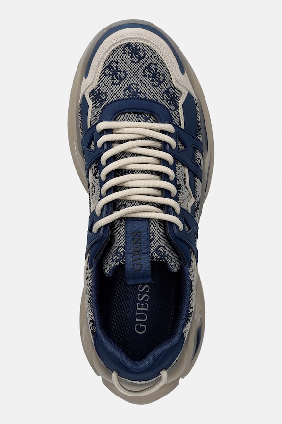 Guess BELLU sneakers pentru bărbați albastru FMJELU.FAL12.BLUE
