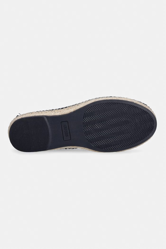 Guess mocasini pentru bărbați, din piele întoarsă LOPADE FMJLOP.SUE14.BLUE bleumarin