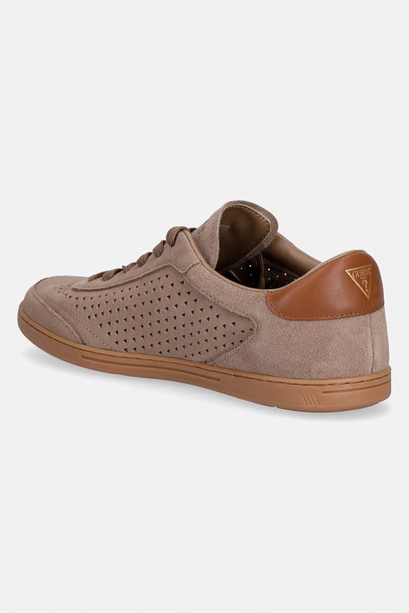 Obuwie Guess NIXXTER sneakersy męskie zamszowe FMJNIX.SUE12.BROWN brązowy