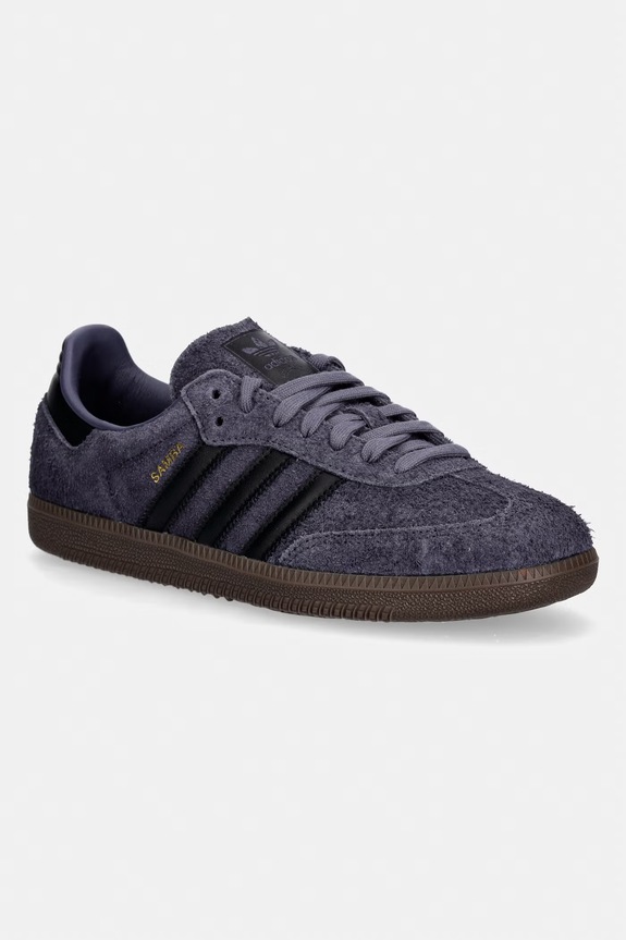 adidas Originals Samba Og sneakers bărbătești din piele întoarsă violet IH4386