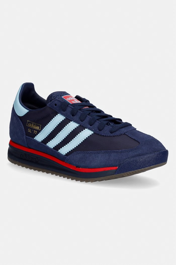 adidas Originals SL 72 tenisice za muškarce od brušene kože mornarsko plava JQ9722